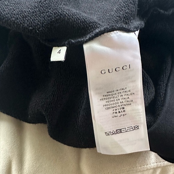 Authentic Gucci Interlocking-G cotton hoodie - Picture 4 of 5